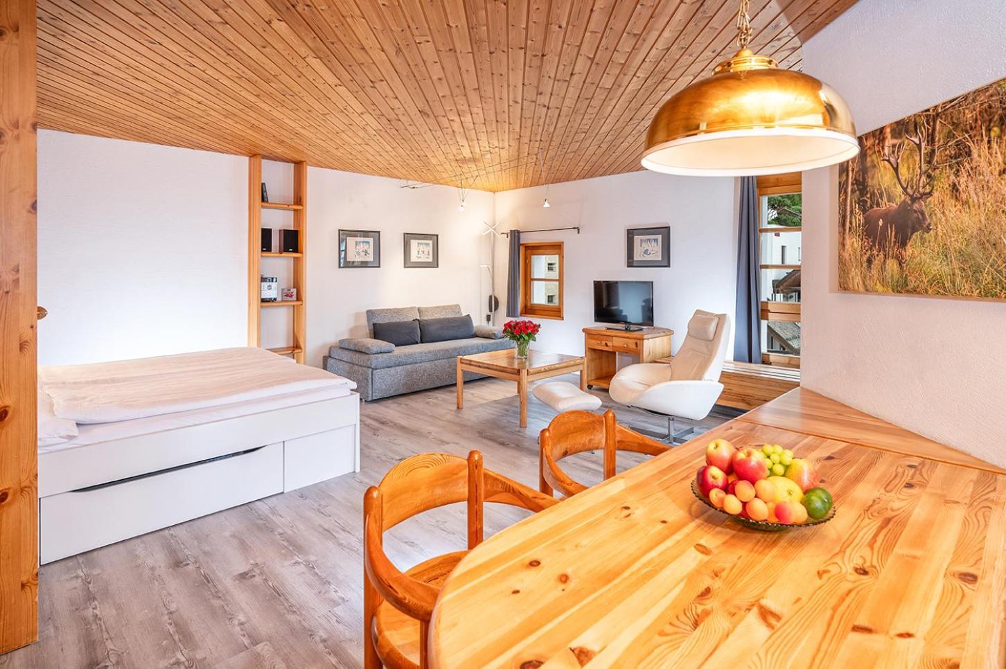 Schweizerhof Ferienwohnungen Lenzerheide 1 客房 照片