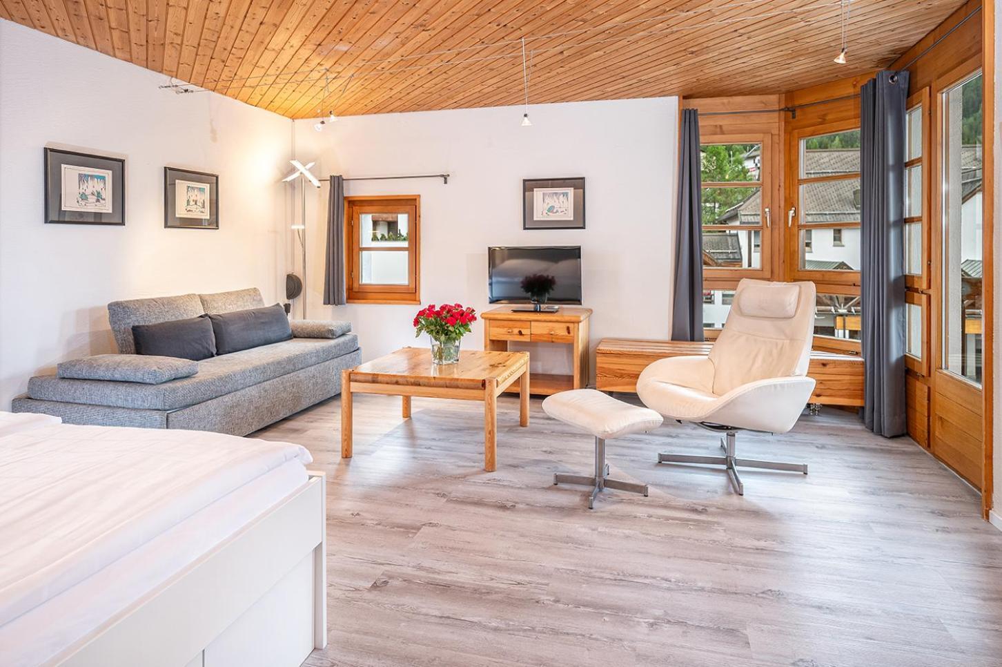Schweizerhof Ferienwohnungen Lenzerheide 1 客房 照片
