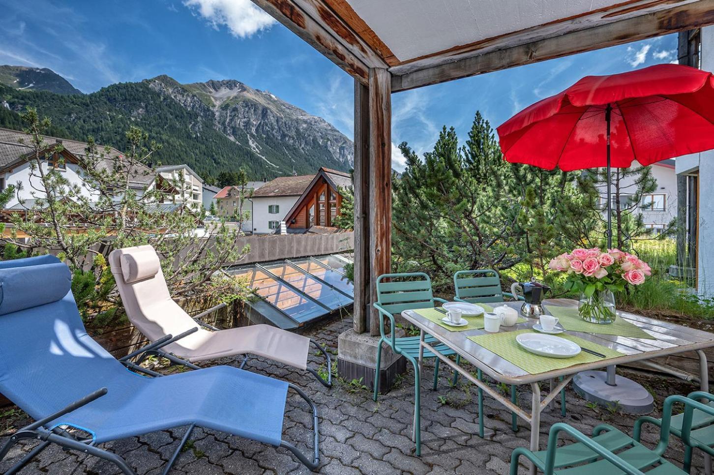 Schweizerhof Ferienwohnungen Lenzerheide 1 客房 照片